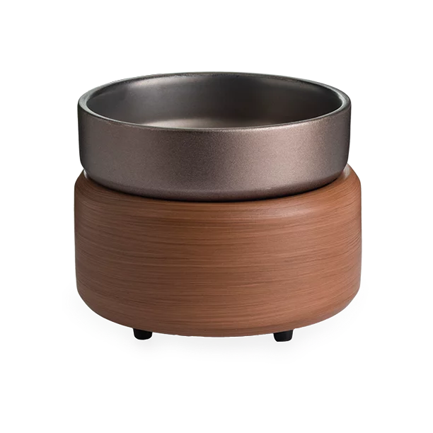 Pewter Walnut 2-in-1 Classic Fragrance Warmer
