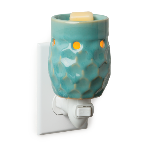 Honeycomb Turquoise Pluggable Fragrance Warmer